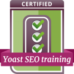 Badge Yoast SEO training